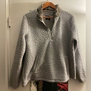 Abercrombie Sherpa Quarter Zip